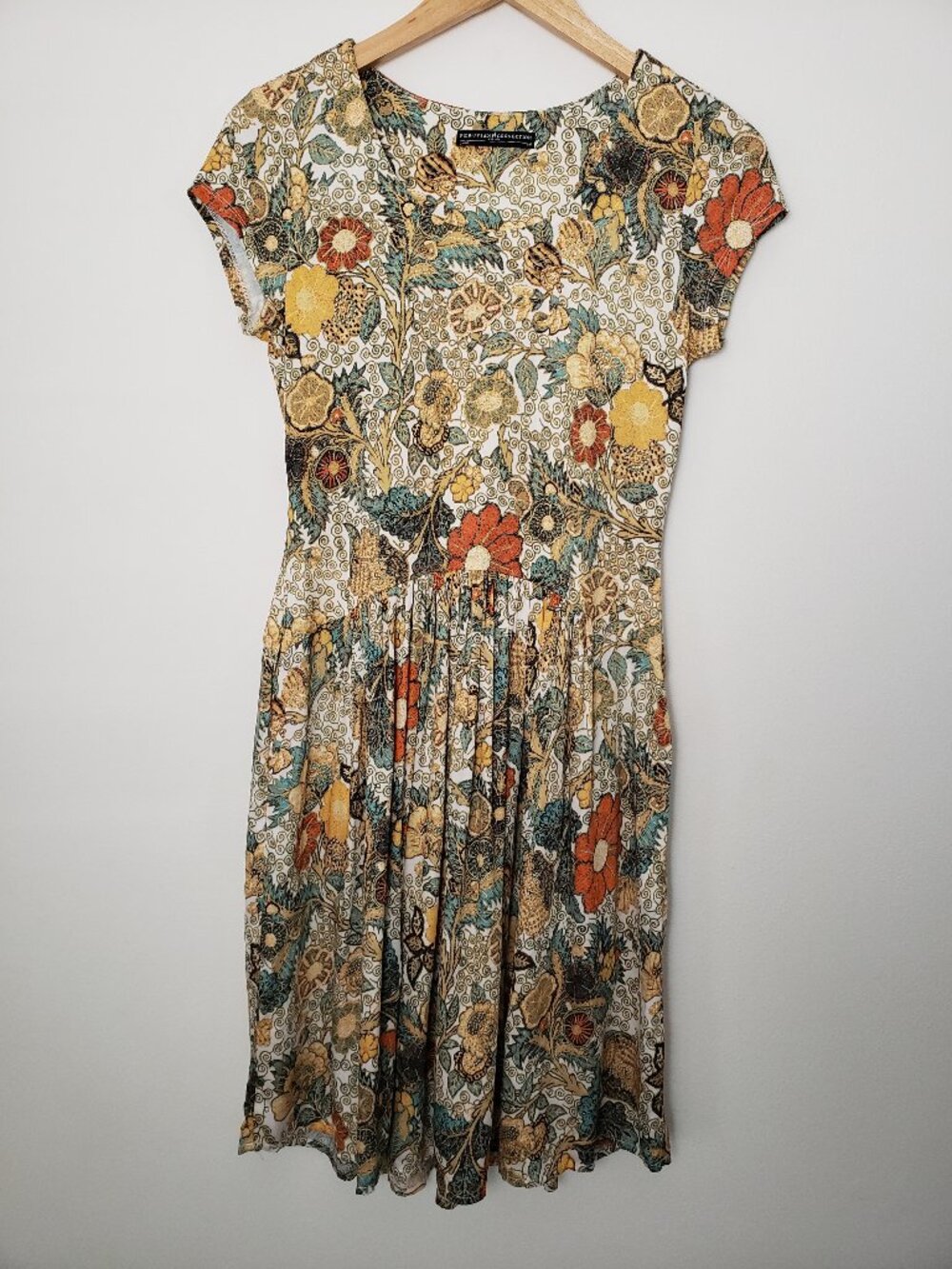 Peruvian Connection Floral Mini Dress Size XS
